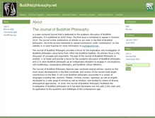Tablet Screenshot of buddhistphilosophy.net